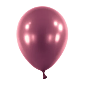 Anagram Metallic Burgundy Latex Balloons