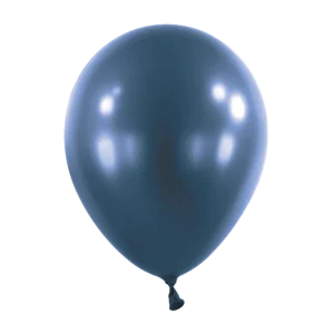 Anagram Metallic Navy Flag Blue Latex Balloons