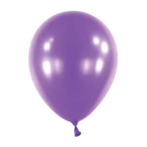 Anagram Metallic Purple Latex Balloons