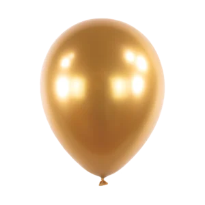 Anagram Satin Luxe Gold Sateen Latex Balloons