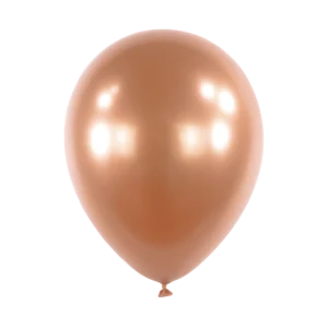 Anagram Satin Luxe Rose Copper Latex Balloons