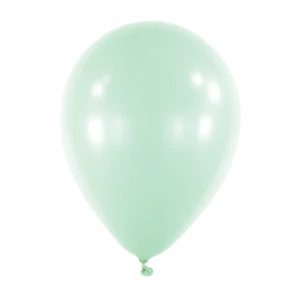 Anagram Macaron Mint Latex Balloons