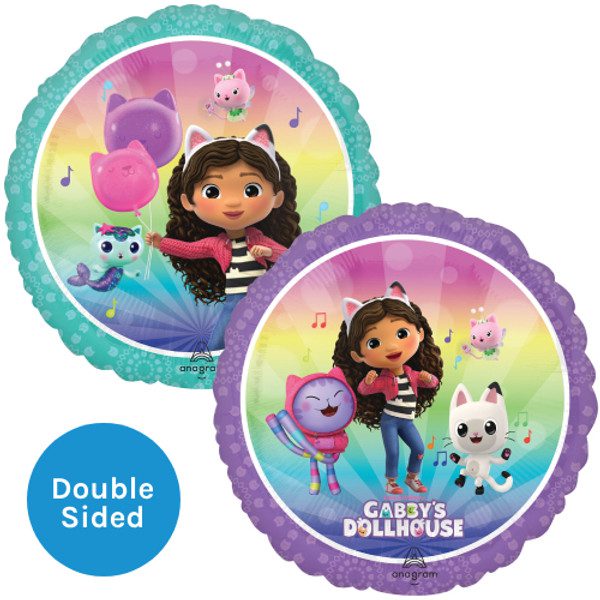 Anagram 14 inch Gabby's Dollhouse Cloud Mini Foil Balloon (Air Filled)