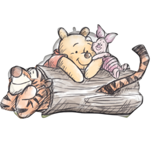 Anagram 31 inch Winnie the Pooh Sketch SuperShape Foil Balloon