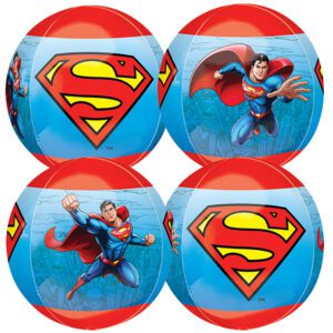 Anagram 16 inch Orbz Superman Foil Balloon