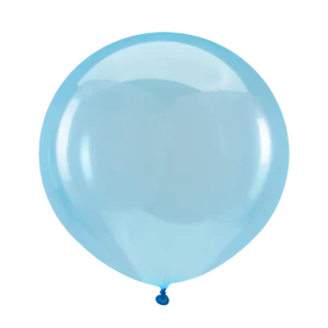 Anagram Crystal Clearz Blue Latex Balloons