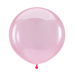 Anagram Crystal Clearz Pink Latex Balloons