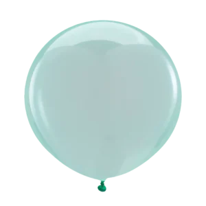 Anagram Crystal Clearz Green Latex Balloons