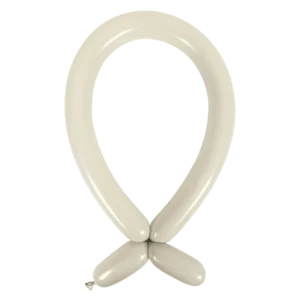 Anagram Metallic Silver Nozzle Up 260 Latex Modelling Balloons