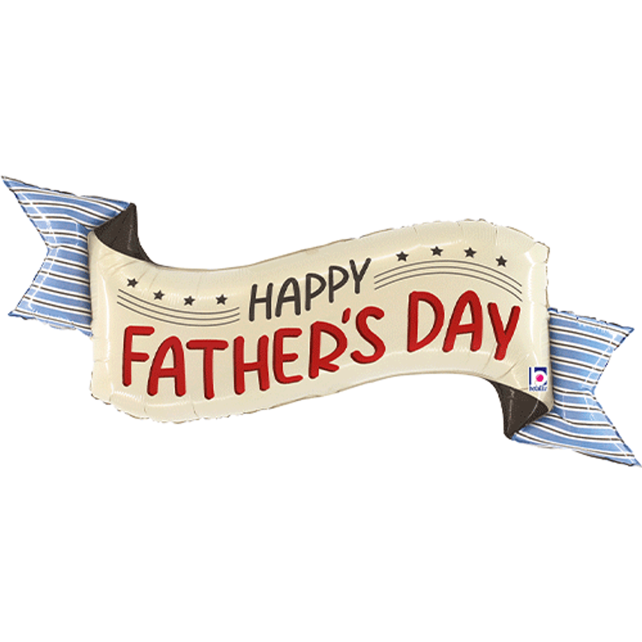 Grabo 51 inch Happy Father's Day Banner Foil Balloon