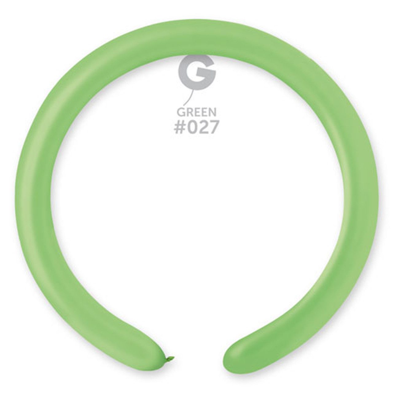 Gemar Neon Green #027 2" Modelling Latex Balloons