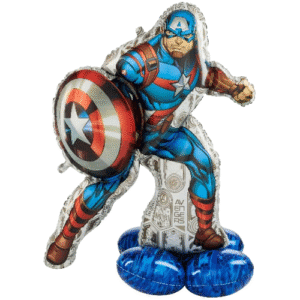 Anagram 58 inch Captain America AirLoonz Foil Balloon
