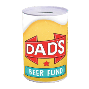 Dads Beer Fund Money Tin