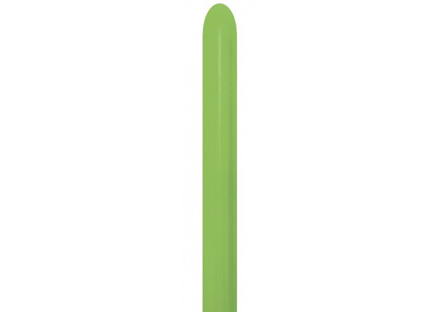 Sempertex Fashion Lime Green Nozzle Up 260 Latex Modelling Balloons