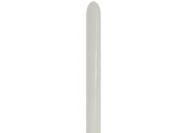 Sempertex Silk Oyster White Nozzle Up 260 Latex Modelling Balloons