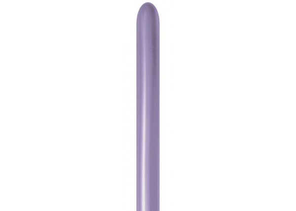 Sempertex Silk Light Amethyst Nozzle Up 260 Latex Modelling Balloons