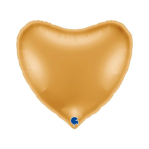 Grabo 36 inch Gold Heart Foil Balloon