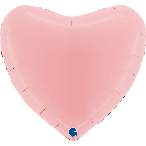 Buy Grabo 36 inch Matte Pink Heart Foil Balloon | Balloons4u