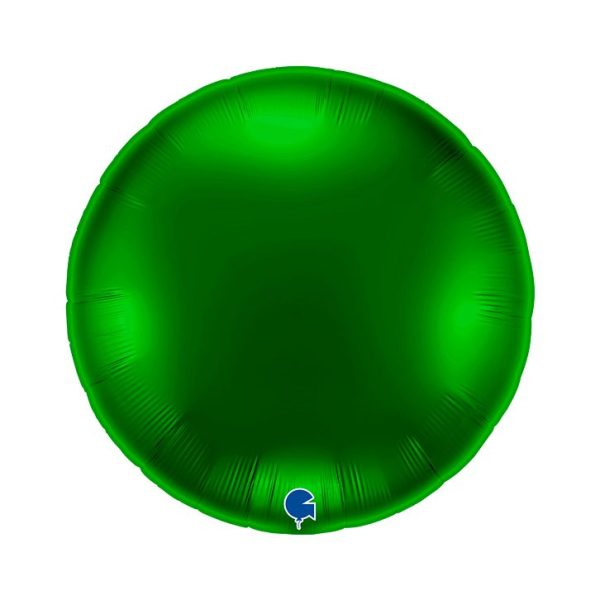 Grabo 36 inch Round Dark Green Foil Balloon