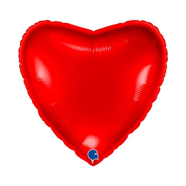 Grabo 22 inch Red Heart Foil Balloon