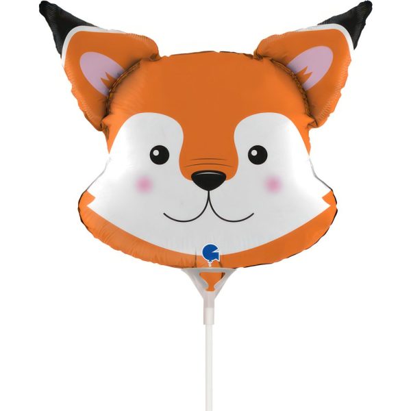 Grabo 14 inch Fox Head Mini Foil Balloon