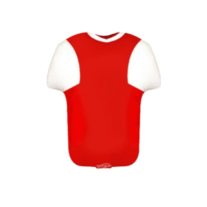 Oaktree 11 inch  Red & White Sports Shirt Mini Foil Balloon