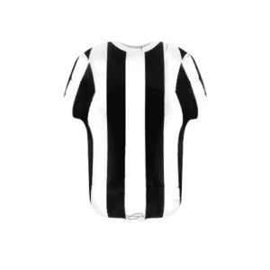 Oaktree 11 inch Black & White Sports Shirt Mini Foil Balloon