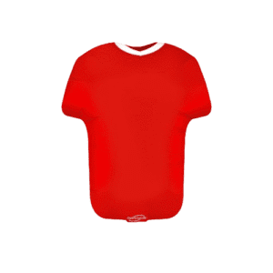 Oaktree 11 inch Red Sports Shirt Mini Foil Balloon
