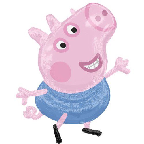 Anagram 24 inch George Pig Super Shape Foil Balloon
