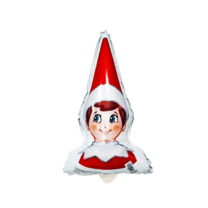 9 inch Elf On The Shelf Head Mini Foil Balloon