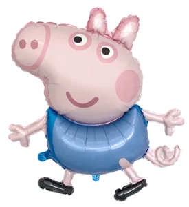 Flexmetal 34 inch George Pig Supershape Foil Balloon