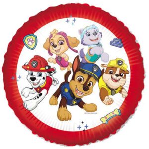 18 inch Paw Patrol Ready For Action Round Foil Balloon