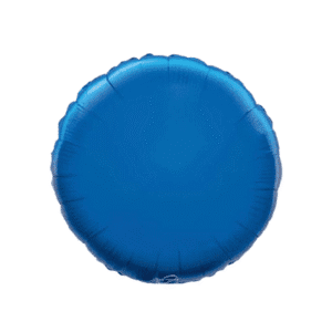 Oaktree 9 inch Blue Round Foil Balloon (5)