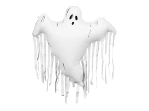Party Deco 37 inch Tasseled Ghost Foil Balloon