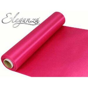 Oaktree Eleganza Fuchsia Satin Fabric  29cm x 20m Roll