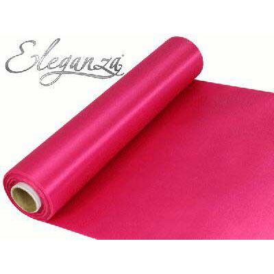 Oaktree Eleganza Fuchsia Satin Fabric  29cm x 20m Roll