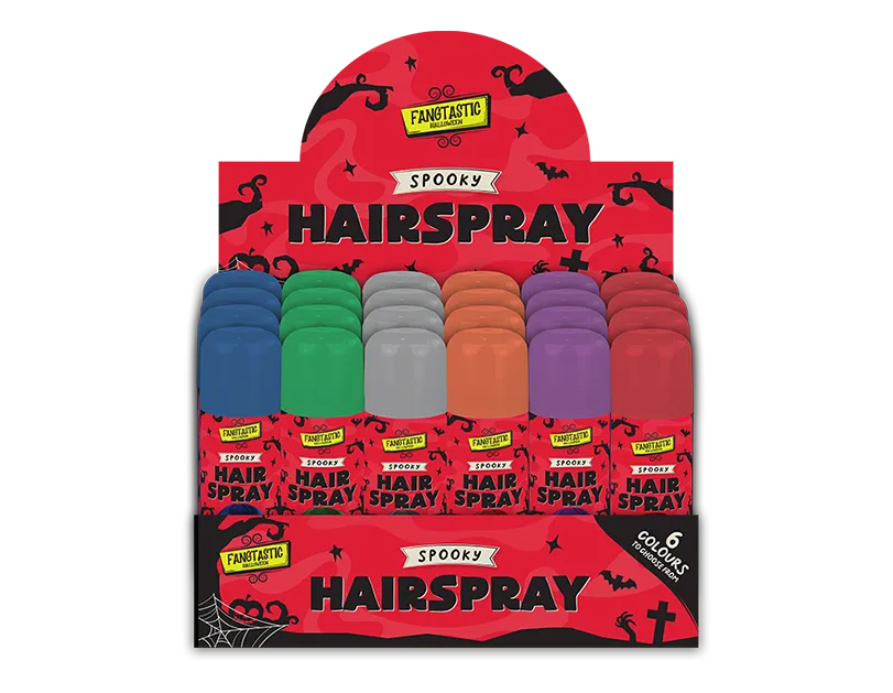 1.8FL OZ Spooky Coloured Hairspray (24pk)