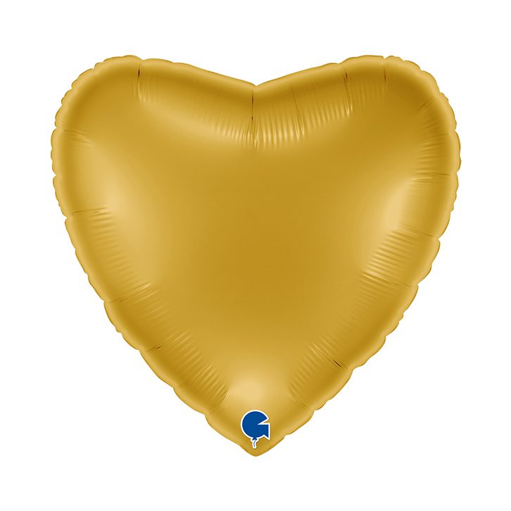 Grabo 22 inch Gold (G5) Heart Foil Balloon