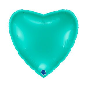 Grabo 22 inch Tiffany Heart Foil Balloon