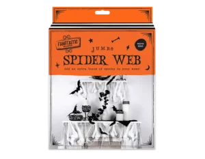Jumbo Spiders Web White