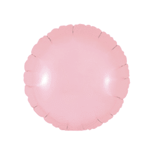 Oaktree 9 inch Matte Pink Round Foil Balloon (5)