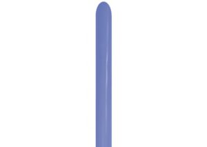 Sempertex Fashion Periwinkle Blue Nozzle Up 260 Latex Modelling Balloons