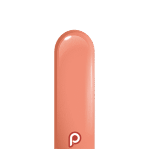 Prima Peach 260 Nozzle Up Modelling Latex Balloons (50pk)