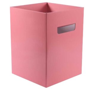 Pack Of 10 Pearlised Pastel Pink Letter Post Elf Flower Boxes 18cm x 24cm