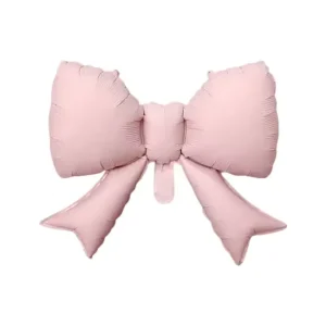 B4U Pink Bow 38.58 × 29.53 inch (Air Fill & Helium)