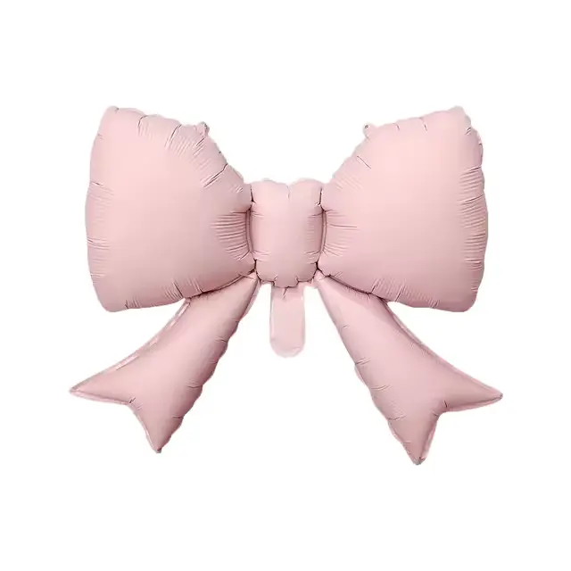 B4U Pink Bow 38.58 × 29.53 inch (Air Fill & Helium)