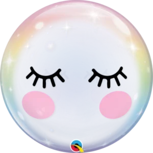 Qualatex 22 inch Eye Lashes Deco Bubble