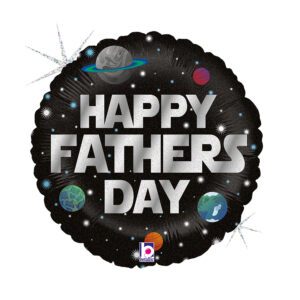 Grabo 18 inch Galactic Father's Day Foil Balloon
