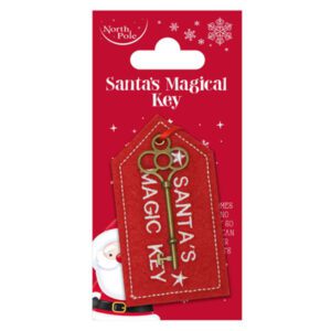 Eurowrap Santa's Magical Key Decoration