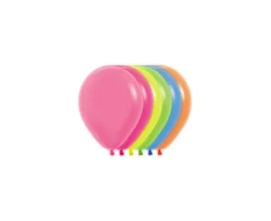 Sempertex Neon Assorted Latex Balloons